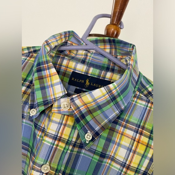 Ralph Lauren Men's button up shirt size large - Picture 3 of 9